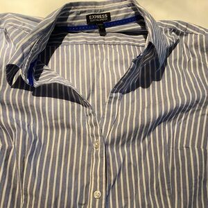 Vintage express women’s large button-down top